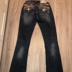 Dark wash Miss me Jeans 26/36 inseam